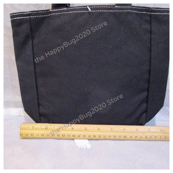 SKELETON fabric-canvas trick or treat tote bag-PAPYRUS- arms-legs move! NEW - Picture 3 of 10